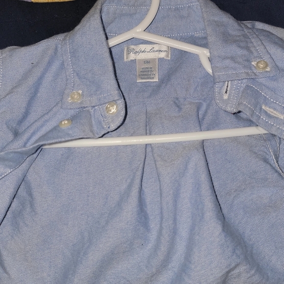 Long sleeve chambray Ralph Lauren shirt - Picture 3 of 4